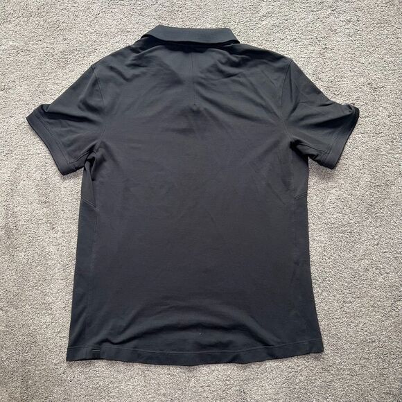 Lululemon Tech Pique Polo Shirt Golf Performance Live In Practice Gray Size M - Picture 2 of 8